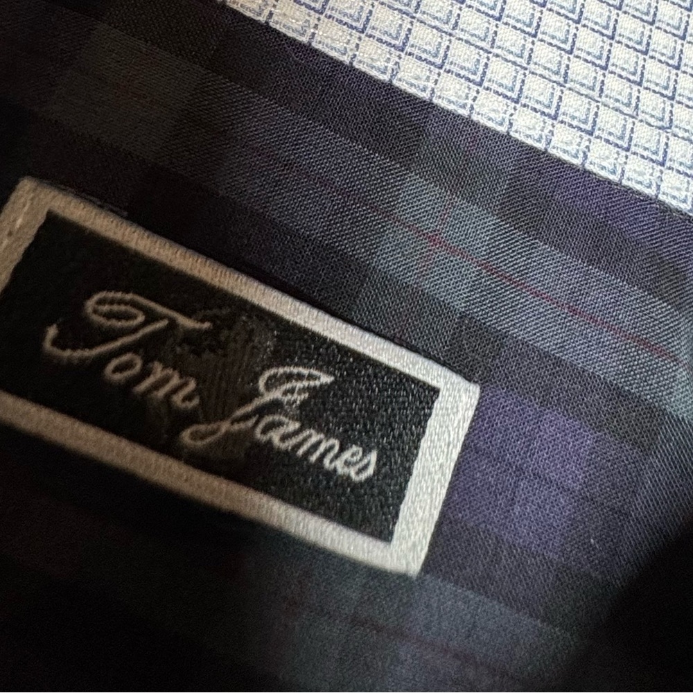 Tom James Set of 4 Custom Dress Shirt - Classic Tailoring Mens SZ L - Picture 6 of 14